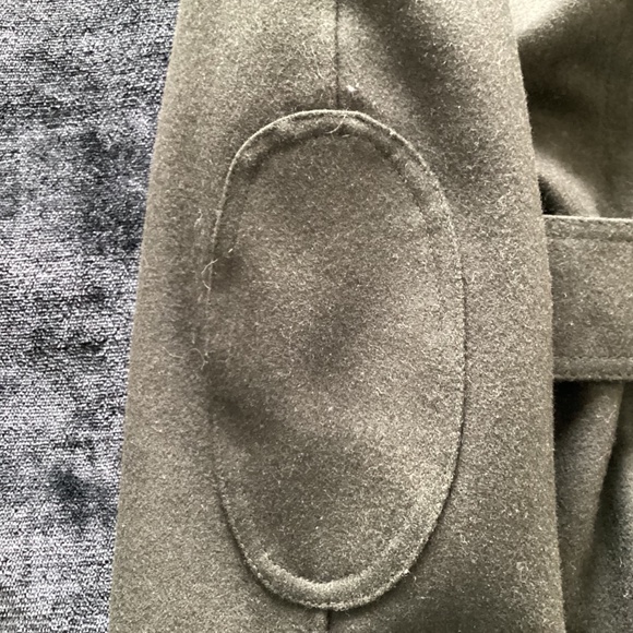 Esprit women’s pea coat, wool, sz M, medium length, seaweed green - Picture 8 of 14